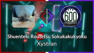 Beat Saber | RagedTugboat395 | Xystran - Shuenteki Routet.. [Ex+] SS (BL #2) FC | SS 95.81% 684.32pp