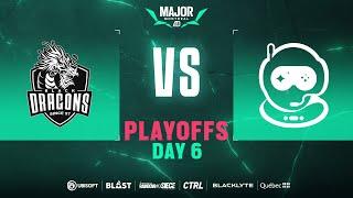 Black Dragons vs. Spacestation Gaming // Montreal Major - Phase 2 // Day 6