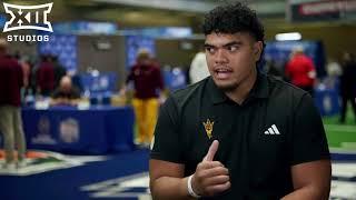 Leif Fautanu CFP Media Day Sit-Down Interview | Chick-fil-a Peach Bowl