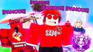 YOUTUBER Squad vs Ranked Season 10 In Roblox Bedwars