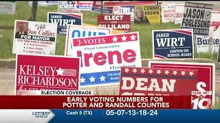 VIDEO: Early voting turnout for Randall and Potter counties