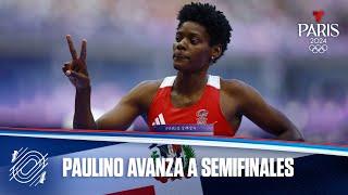 Marileidy Paulino de Rep. Dominicana pasa a semifinales de 400 metros | Juegos Olímpicos París 2024