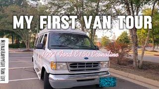 No Build Van Tour:  Senior Woman Ready for Van Life • Conversion Van |