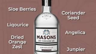 Discover Masons Yorkshire Gin, Slow Distilled Sloe Edition