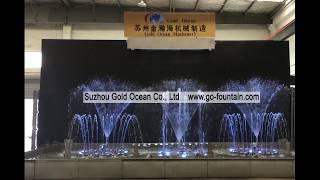 Show Room Water Fountain Suzhou Gold Ocean