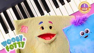 Numbers and Colors Sing Along+ More! | Kids Songs | Preschool Learning | Wooby & Fotty