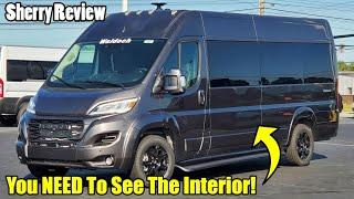 NEW 2024 9 Passenger Conversion Van! Extended Body Ram ProMaster | Sherry Review