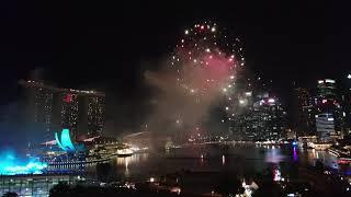 Singapore 2019 New Year Fireworks