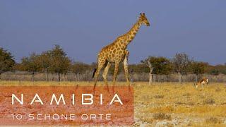 Namibia - 10 best location - wildlife, magnificent landscapes and routes