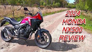  2024 HONDA NX500 REVIEW 