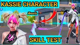 Kassie Character Skill Test; Kassie Character Ability Test; Kassie Free Fire New Character;