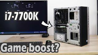 HP EliteDesk Tower: Max out CPU, i7-7700K, RTX2070 Gaming Upgrade