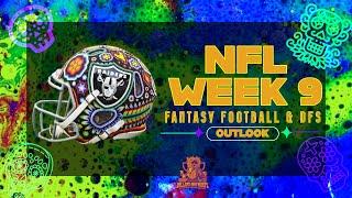 NFL 2024 Week 9 Fantasy Football & DFS Outlook (Dia De Los Muertos Edition)