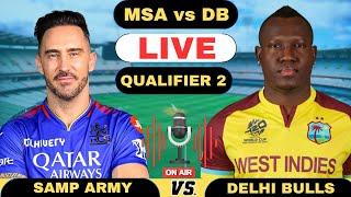 Live Morrisville Samp Army vs Delhi Bulls Qualifier2 | MSA vs DBL Live Abu Dhabi T10 League 2024