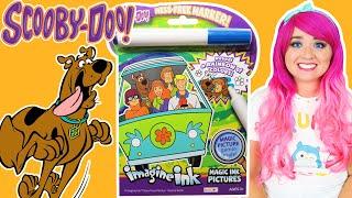 Coloring Scooby-Doo Imagine Ink Coloring Book | Scooby Doo Halloween Magic Ink Activity & Game Book