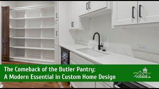 The Comeback of the Butler Pantry: Modern Solutions for Functional Kitchens