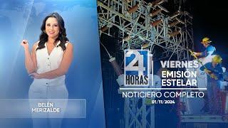 Noticiero de Ecuador (Emisión Estelar 01/11/24)