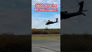 This $600 Apache RC Helicopter has a couple amazing tricks! If you love it, comment “Helicopter”!!