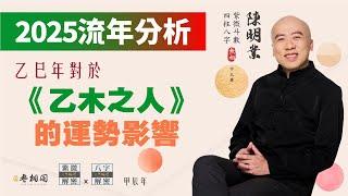 流年分析 | 2025乙巳年對乙木之人的運勢影響 | 以四柱八字來看《紫微解密》(字幕版)