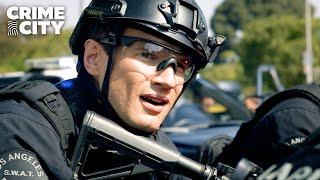 SWAT Faces a Machine Gun to Save a Hostage | S.W.A.T. (Alex Russell)