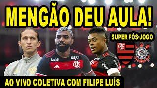 AO VIVO: MENGÃO DEU AULA DENTRO DE CAMPO l FILIPE LUÍS ABRAÇADO PELA TORCIDA l VITÓRIA DO FLAMENGO!