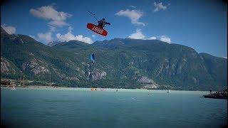 Ohhh Hood kiteboarding