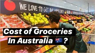 COST OF GROCERIES IN AUSTRALIA  | LIFE AS A NIGERIAN LIVING IN AUSTRALIA