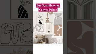 Mybudgetart.com.au I Buy Scandinavian Canvas Prints I Prints #wallart #viral #shorts #shortsvideo