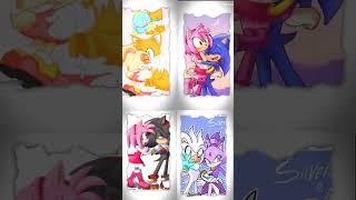 Silver x Blaze, Sonic x Amy, Shadow x Amy, Tails x Cream Edit .