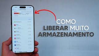 Como Liberar MUITO Armazenamento no iPhone - Dica Rápida!