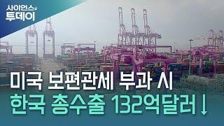 무협 "미국 보편관세 부과 시 한국 총수출 132억달러 감소" / YTN 사이언스