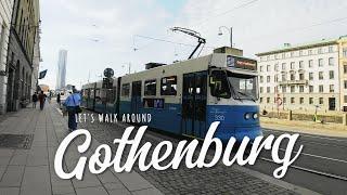 Let's walk around Gothenburg, Sweden - Summer 2024 4K