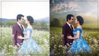 How to Change Boring Photo into Awesome in Photoshop - Add Sky Easily & Quickly