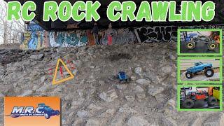 STEEP RC ROCK CRAWLING WITH MY PEEPS! Redcat Ascent, Injora Rock Buggy & ECX Temper 2 EP#672