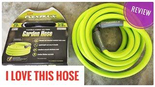 #1 BEST GARDEN HOSE Flexzilla 5/8 Heavy Duty Lightweight Green Stays Flexible for over 10 Years