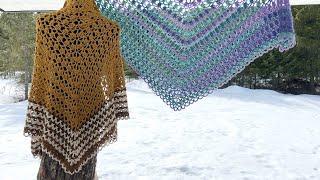 Daydreams ~ Multi-Seasonal Crochet Shawl with beads & easy variations!!  (Part 1)