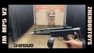 Demo & FPS: ZHENDUO MP5 Gel Ball Blaster (TOY!) ZHENDUOTOYS.com