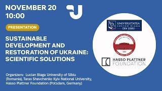 Sustainable development and restoration of Ukraine: scientific solutions