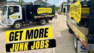 How We Get Our Junk Removal Jobs!!