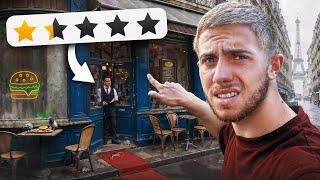 J’AI TESTÉ LE PIRE RESTAURANT DE PARIS ! #2 (Notes 1 étoiles)