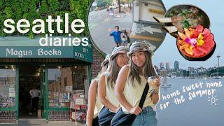 Seattle diaries️ a week in my life at home, thrifting, good eats, and picnic dates