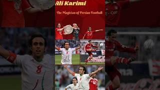 Ali Karimi: The Magician of Persian Football!  #shorts