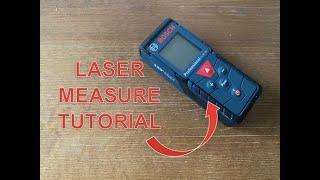 How to Use Bosch Laser Measures GLM Series | Blaze Professional | Review of Electronic Tape Measure