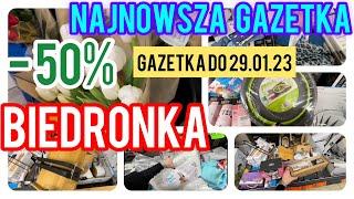 -50% Biedronka NOWA GAZETKA co tygodniowy PRZEGLĄD koszy WSZYSTKO NA PROMCE @CoNowego1313