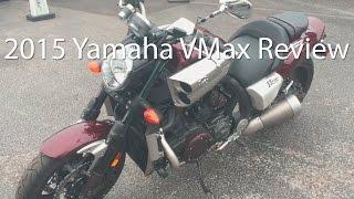 2015 Yamaha VMax Motorcycle Review Ride