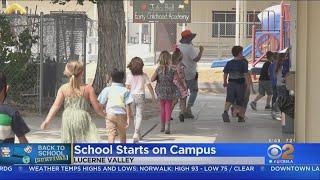 Lucerne Valley Elementary School Reopens For In-Person Instruction