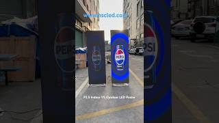 P2.5 Indoor VS Outdoor LED Poster