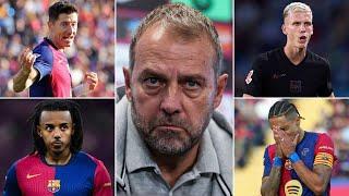 THESE are the problems Hansi Flick’s Barcelona are facing…