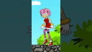 Sonic Short Funny - Love Vs Money Happy Ending Version #shorts #sonic #amy #duet