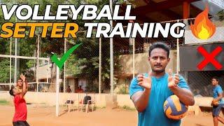 Best Volleyball Setter Training 2024 | abbas royal 5 |volleyball setter training in Hindi